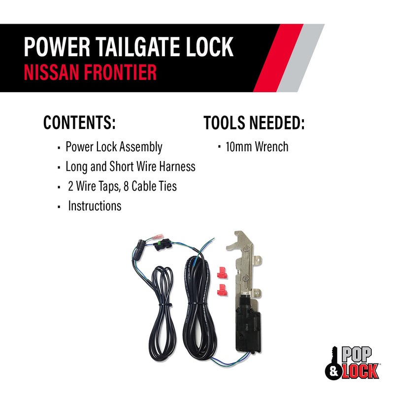 Pop & Lock PL8450 Power Tailgate Lock for Nissan Frontier - Image 5